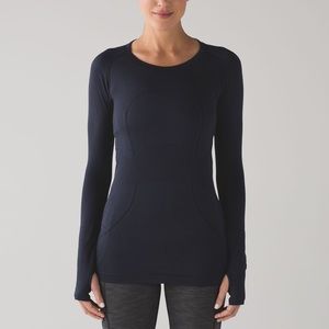 Lululemon Swiftly Tech Long Sleeve Navy